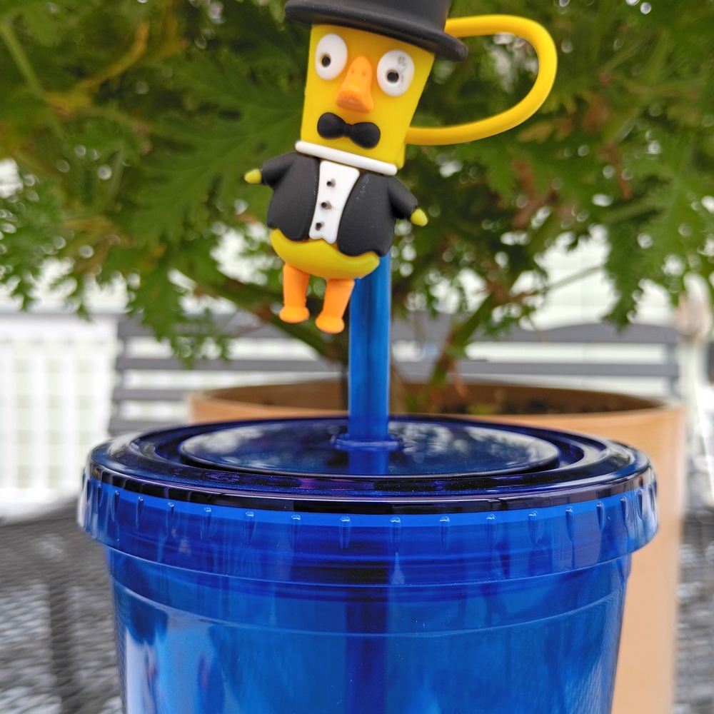 Duck Straw Topper Ducks In Duds Straw Toppers For Tumbler Straws Duck In A Tux